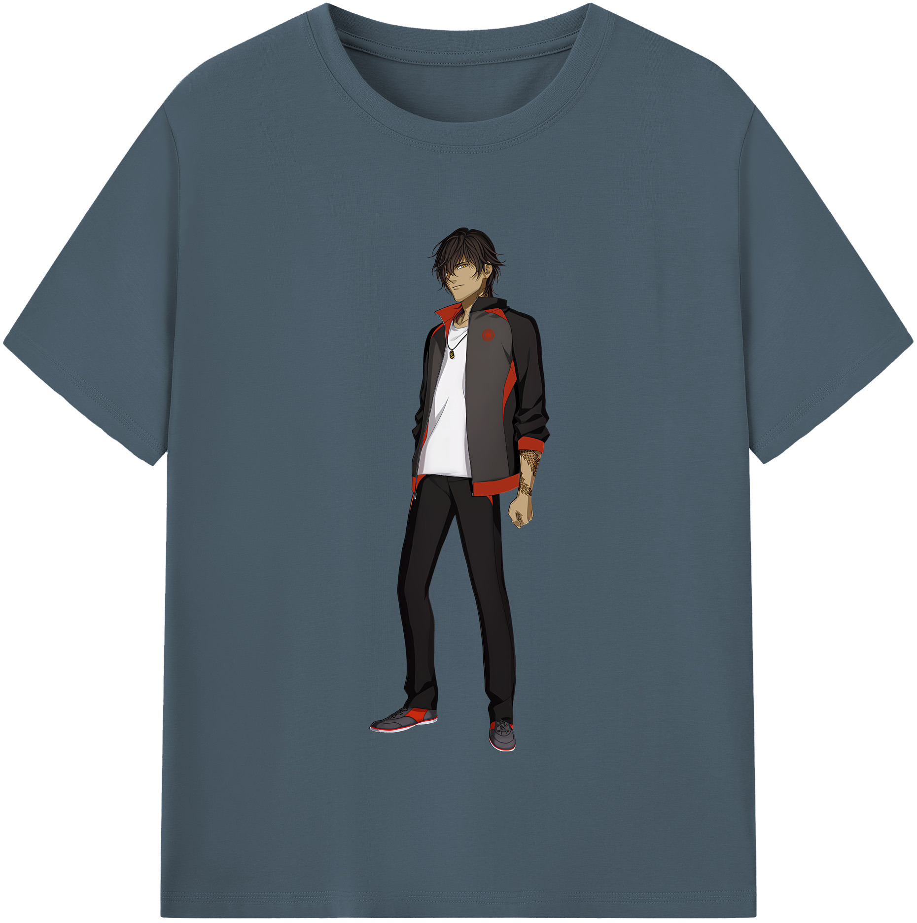 （画像用） 刀剣乱舞 Touken Ranbu 綿100％半袖Tシャツ（フロントプリント）